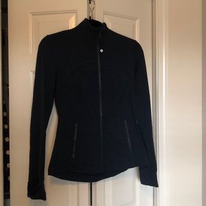Navy Blue Lululemon zip-up jacket